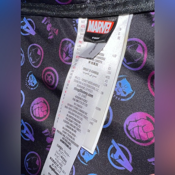 Disney Loungefly Marvel Avengers Mini Backpack - Picture 9 of 9